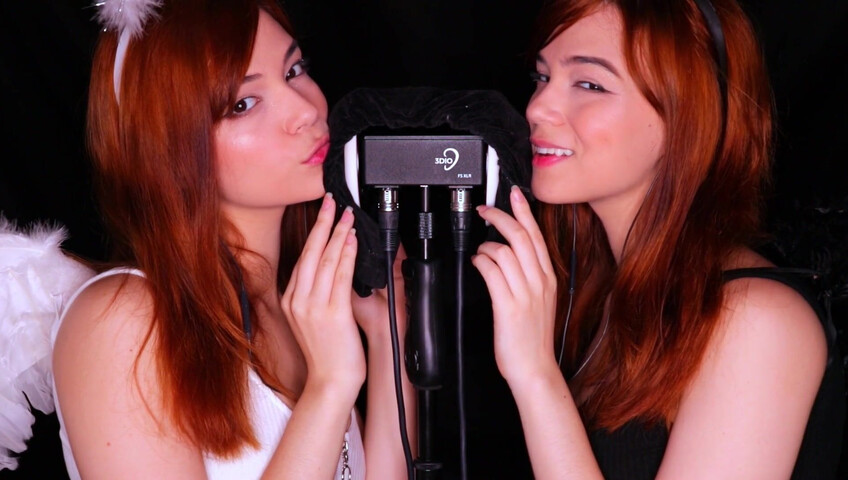 Maimy ASMR - Twin Angels Cleaning your Ears