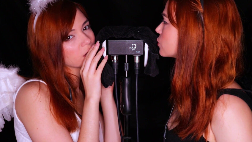 Maimy ASMR - Twin Angels Cleaning your Ears