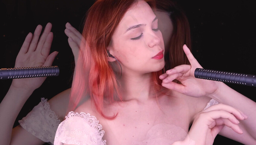 Maimy ASMR Patreon - Body Triggers - Hair Brushing - Breathing