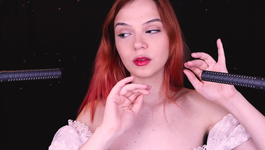 Maimy ASMR Patreon - Body Triggers - Hair Brushing - Breathing