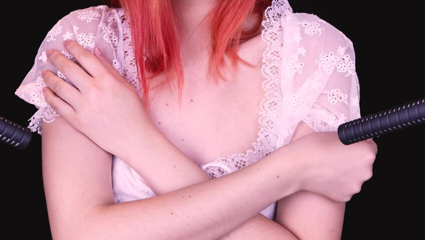 Maimy ASMR Patreon - Body Triggers - Hair Brushing - Breathing