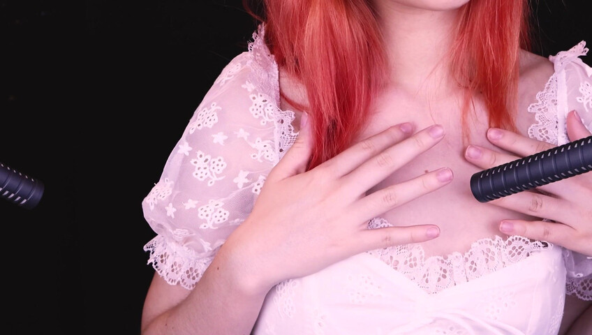 Maimy ASMR Patreon - Body Triggers - Hair Brushing - Breathing