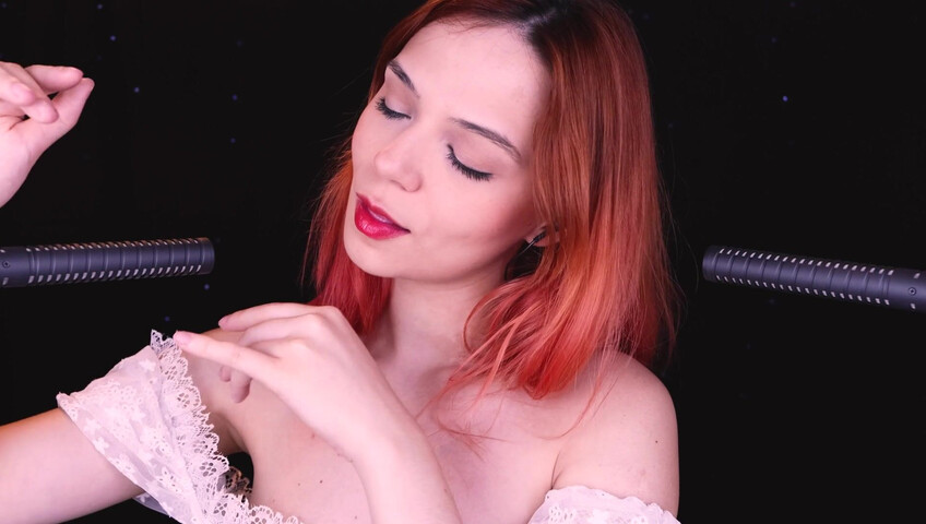 Maimy ASMR Patreon - Body Triggers - Hair Brushing - Breathing