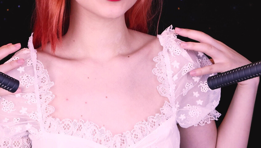 Maimy ASMR Patreon - Body Triggers - Hair Brushing - Breathing