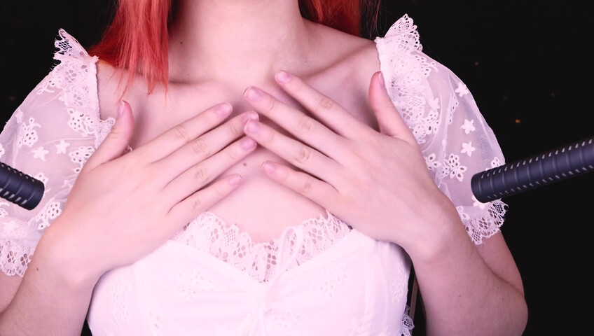 Maimy ASMR Patreon - Body Triggers - Hair Brushing - Breathing