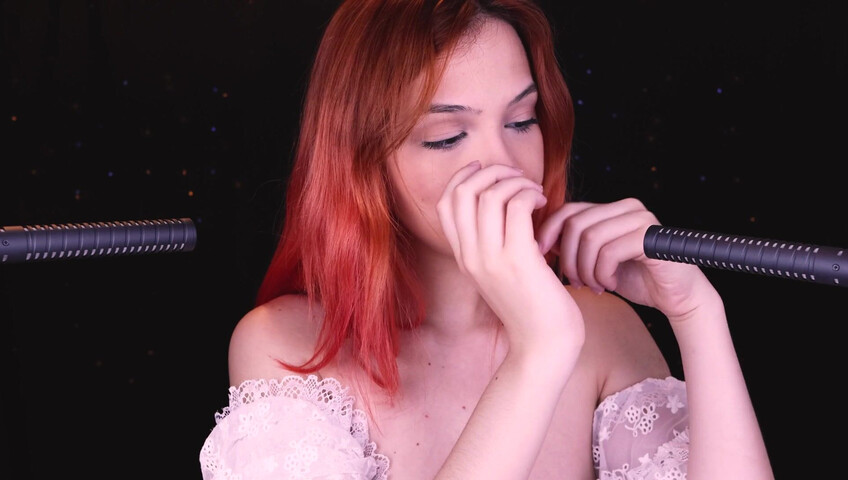 Maimy ASMR Patreon - Body Triggers - Hair Brushing - Breathing