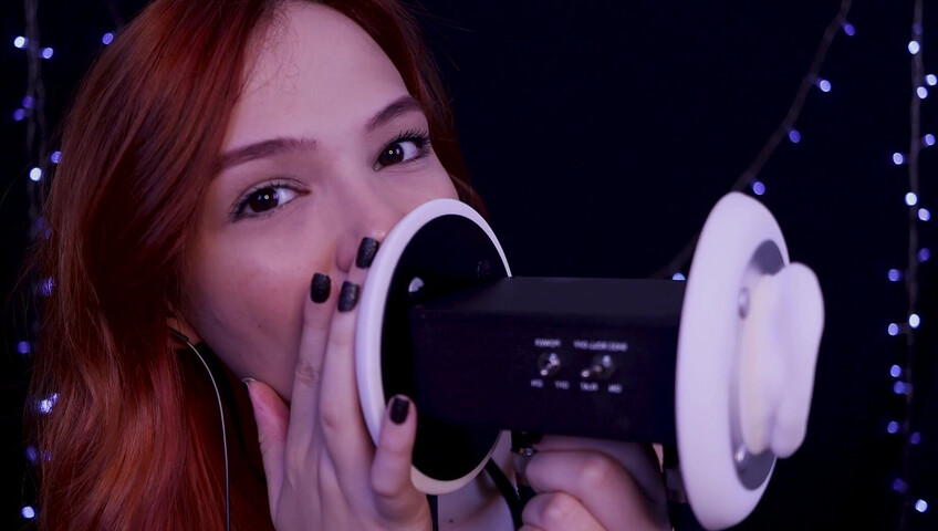 Maimy ASMR Patreon - Ear Licking - Kissing