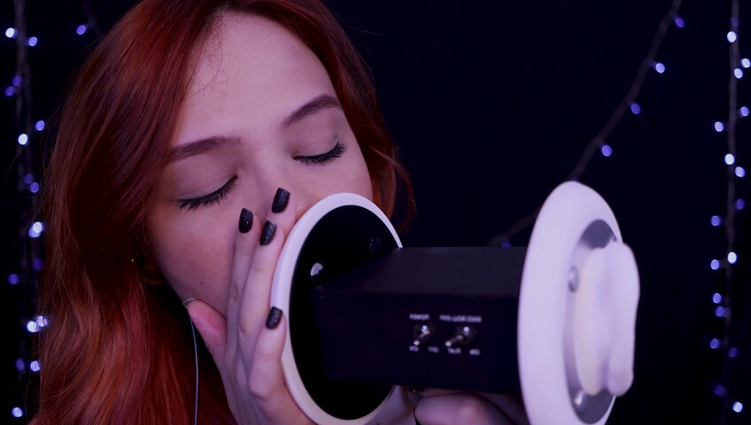 Maimy ASMR Patreon - Ear Licking - Kissing