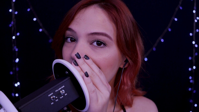 Maimy ASMR Patreon - Ear Licking - Kissing