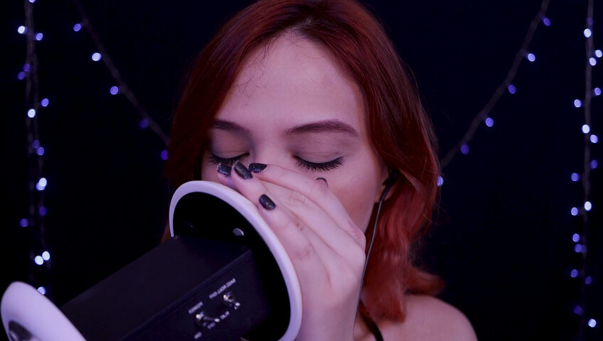 Maimy ASMR Patreon - Ear Licking - Kissing