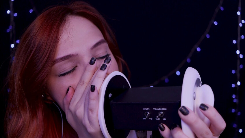 Maimy ASMR Patreon - Ear Licking - Kissing