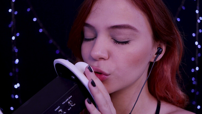 Maimy ASMR Patreon - Ear Licking - Kissing