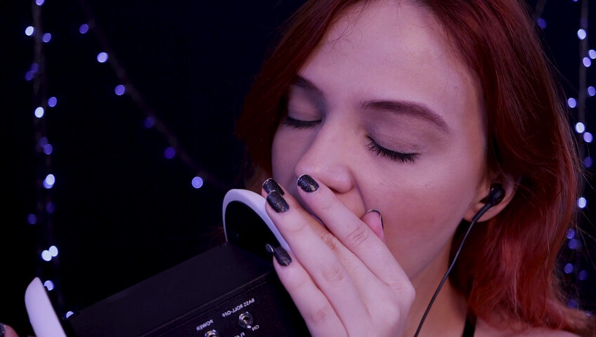 Maimy ASMR Patreon - Ear Licking - Kissing