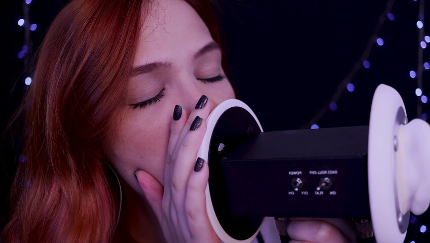 Maimy ASMR Patreon - Ear Licking - Kissing