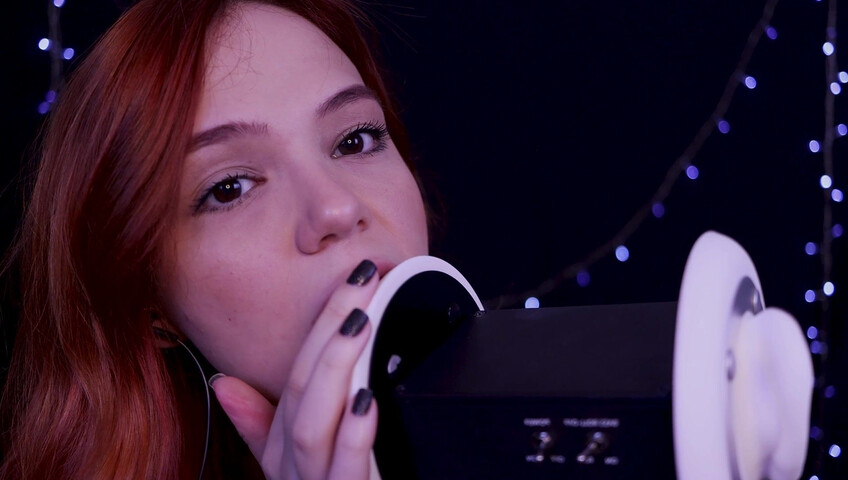 Maimy ASMR Patreon - Ear Licking - Kissing