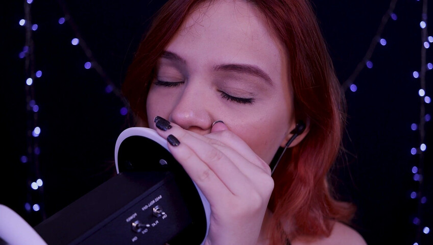 Maimy ASMR Patreon - Ear Licking - Kissing