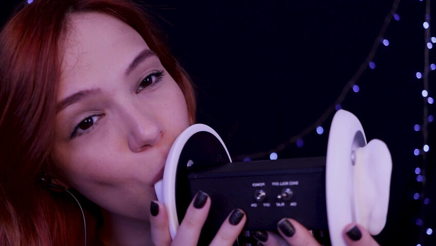 Maimy ASMR Patreon - Ear Licking - Kissing