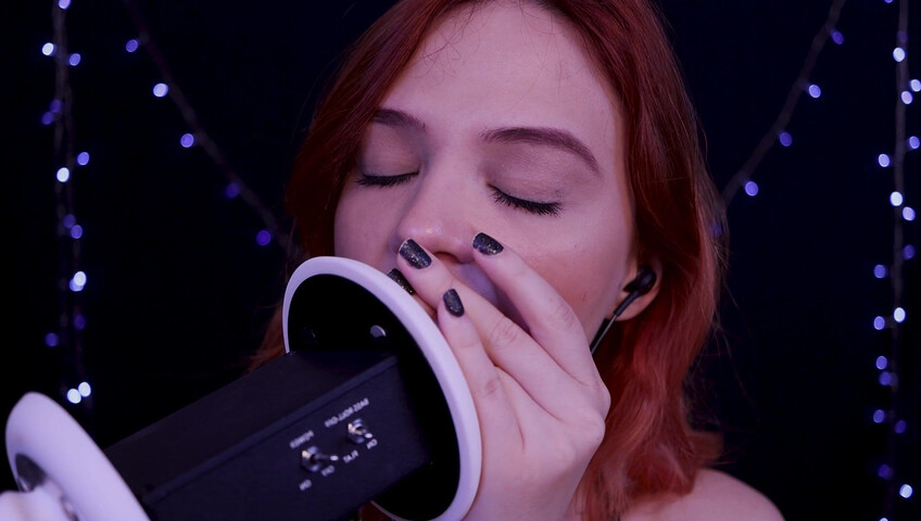 Maimy ASMR Patreon - Ear Licking - Kissing