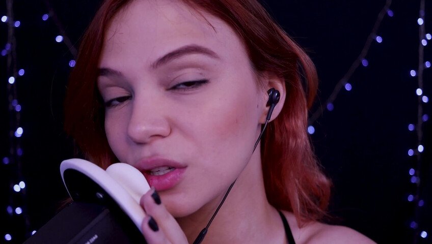 Maimy ASMR Patreon - Ear Licking - Kissing