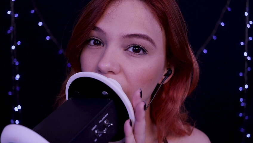 Maimy ASMR Patreon - Ear Licking - Kissing