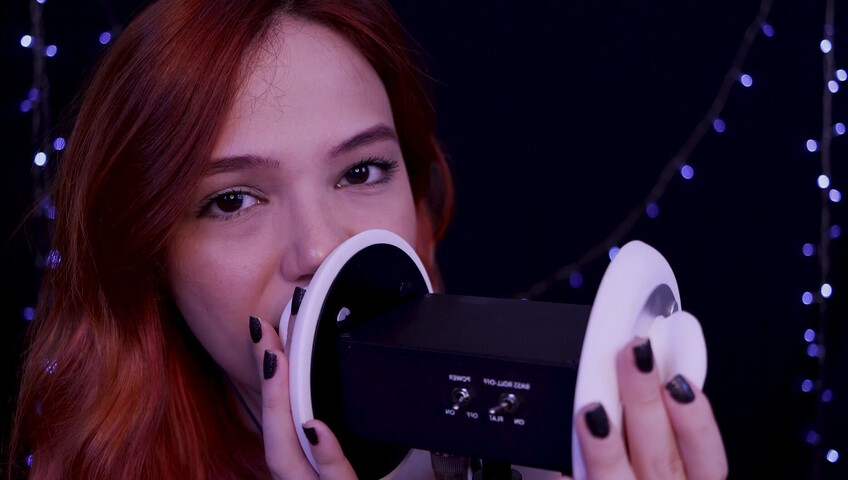 Maimy ASMR Patreon - Ear Licking - Kissing