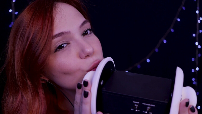 Maimy ASMR Patreon - Ear Licking - Kissing