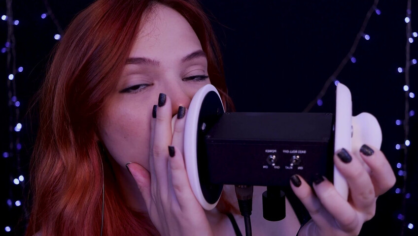 Maimy ASMR Patreon - Ear Licking - Kissing