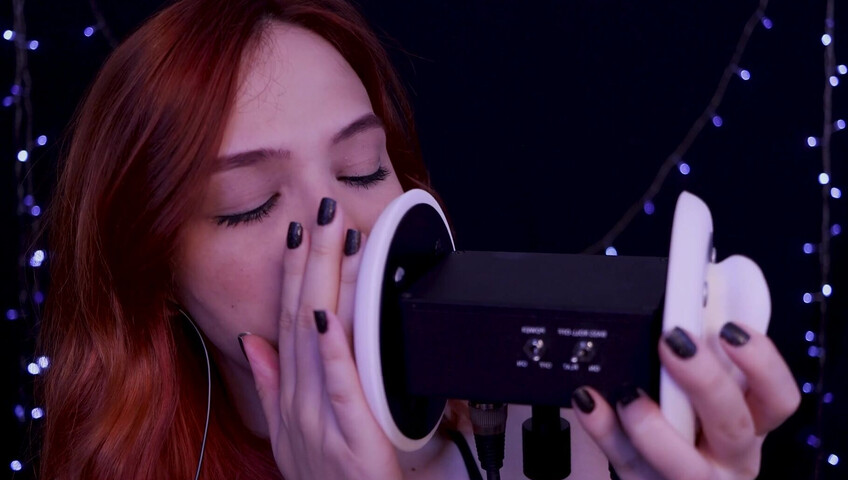 Maimy ASMR Patreon - Ear Licking - Kissing