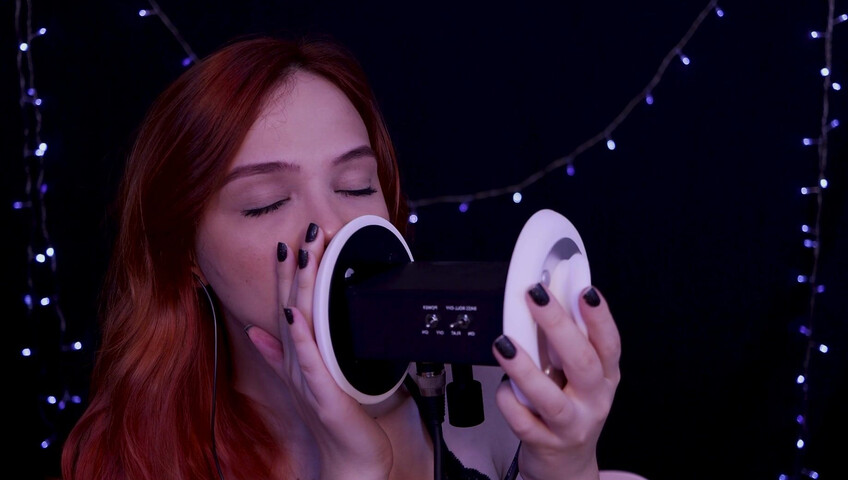 Maimy ASMR Patreon - Ear Licking - Kissing