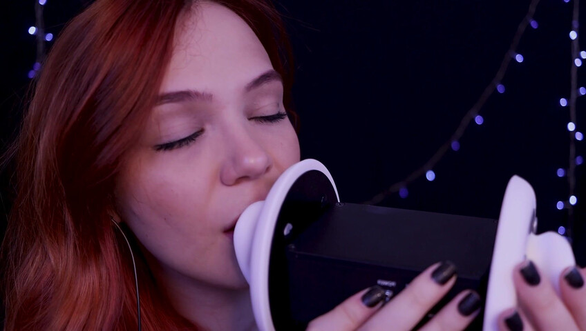 Maimy ASMR Patreon - Ear Licking - Kissing