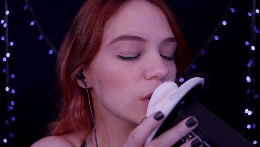 Maimy ASMR Patreon - Ear Licking - Kissing