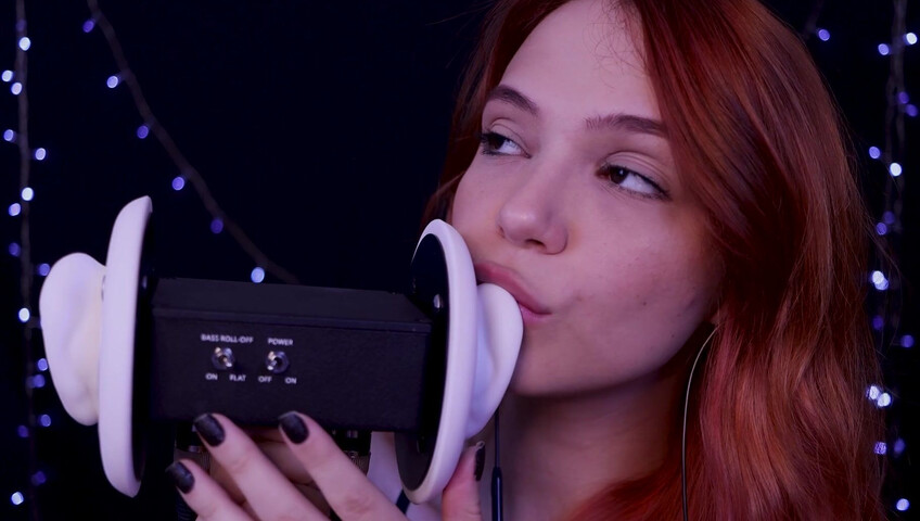 Maimy ASMR Patreon - Ear Licking - Kissing