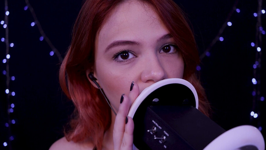 Maimy ASMR Patreon - Ear Licking - Kissing