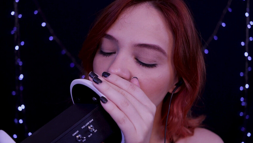 Maimy ASMR Patreon - Ear Licking - Kissing