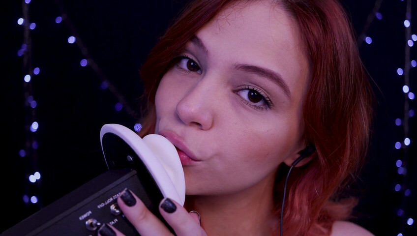 Maimy ASMR Patreon - Ear Licking - Kissing