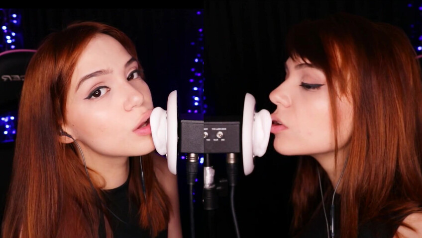Maimy ASMR Patreon - Ear Licking and Kisses