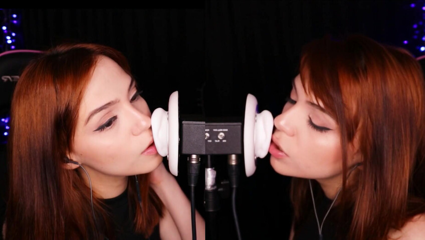 Maimy ASMR Patreon - Ear Licking and Kisses