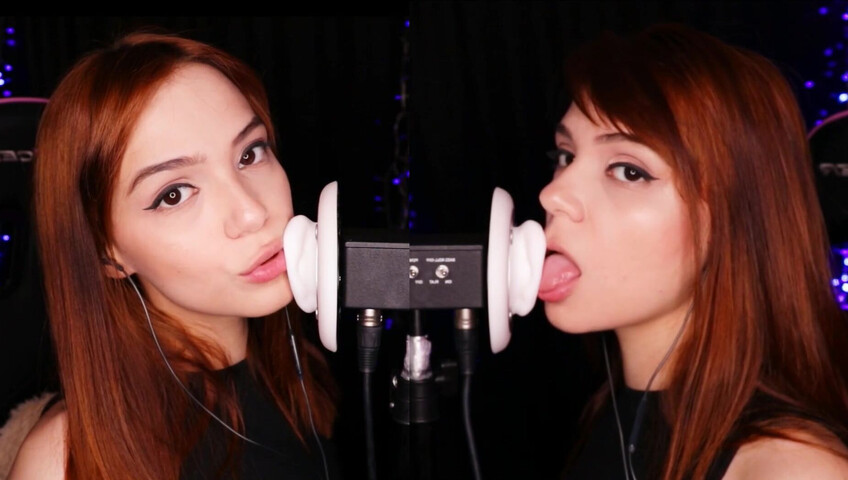 Maimy ASMR Patreon - Ear Licking and Kisses