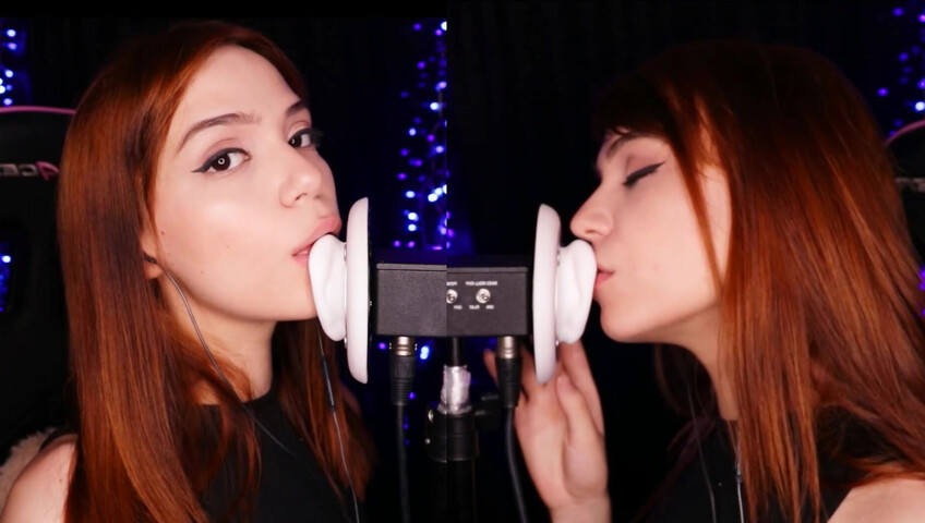 Maimy ASMR Patreon - Ear Licking and Kisses