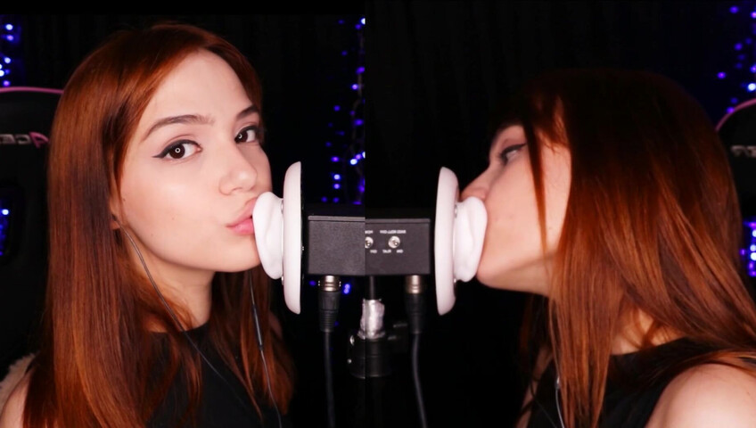 Maimy ASMR Patreon - Ear Licking and Kisses