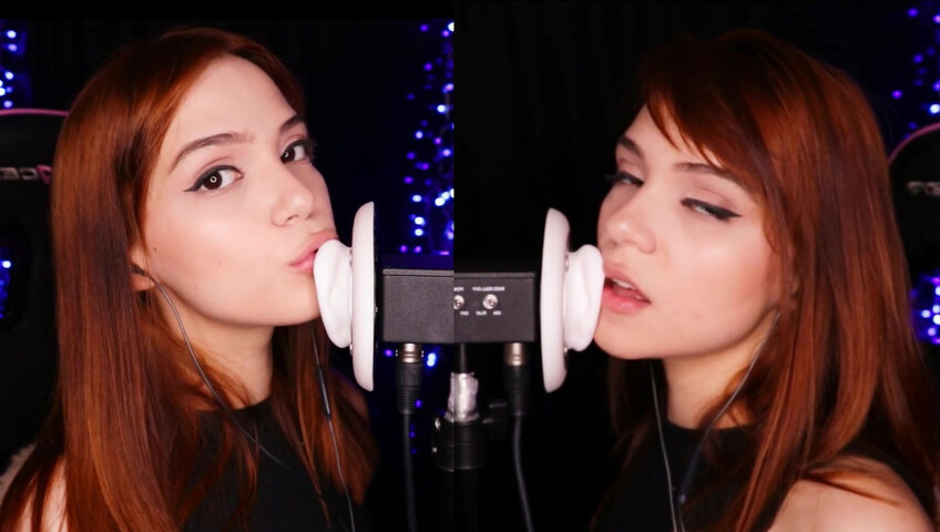 Maimy ASMR Patreon - Ear Licking and Kisses