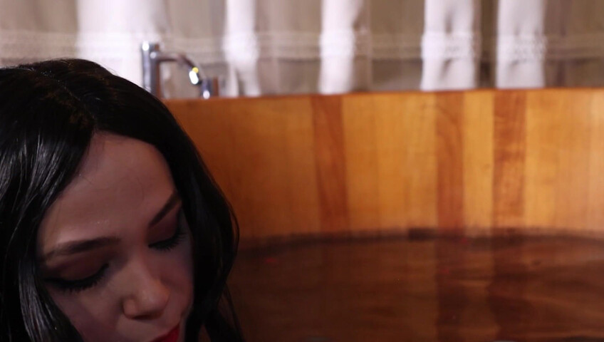 Maimy ASMR Pussy and Tits - Taking a bath with Yennefer - The Witcher Cosplay - 21 June 2021