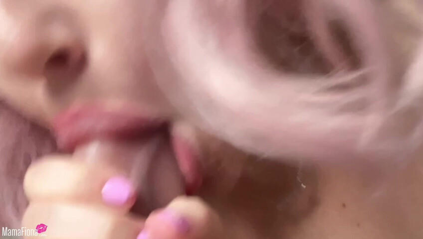 Mama Fiona Closeup - Nursing my Son POV