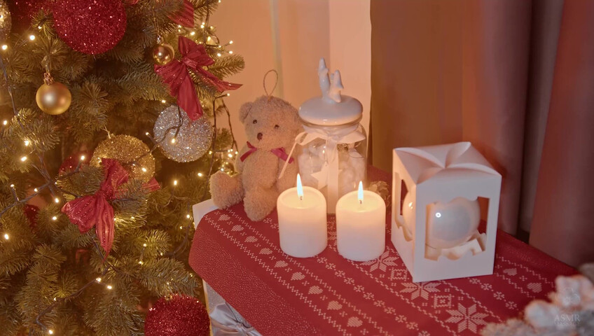 Massage ASMR - 18 December 2024 - Christmas Special Olga to Anna Nude