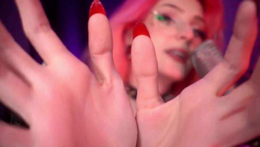 Mewlies ASMR - Close Up Hand Movements Gentle Inaudible Whispers