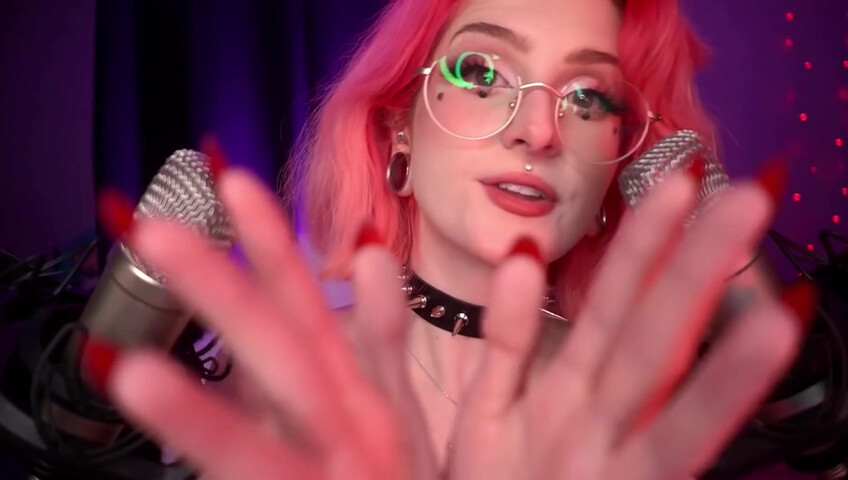 Mewlies ASMR - Close Up Hand Movements Gentle Inaudible Whispers