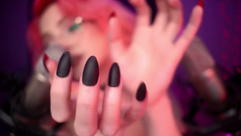 Mewlies ASMR - Close Up Hand Movements Gentle Inaudible Whispers