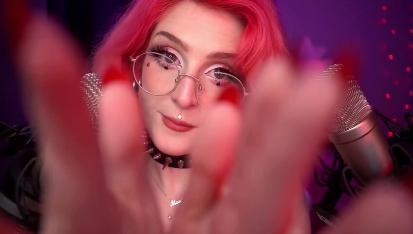 Mewlies ASMR - Close Up Hand Movements Gentle Inaudible Whispers