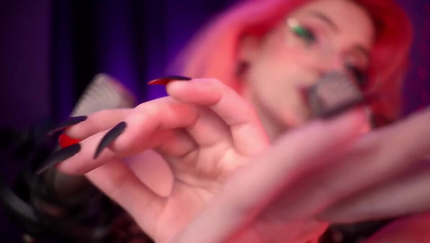 Mewlies ASMR - Close Up Hand Movements Gentle Inaudible Whispers