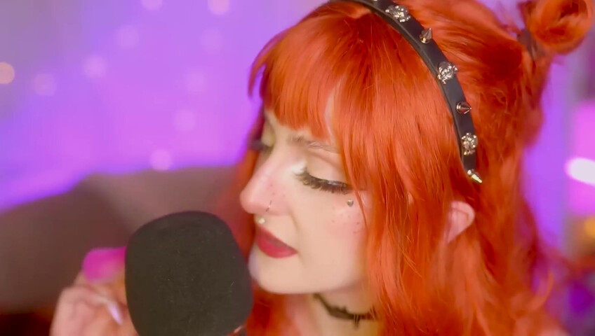 Mewlies ASMR - Close Your Eyes and Relax - Gentle Mic Brushing